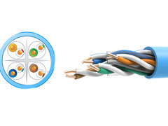 LinkSide 490306 - U/UTP, CAT6, indoor, 23AWG(0.55mm) CU 4P, LSZH RAL7035, Dca-s2,d2,a1, Pull box 305m