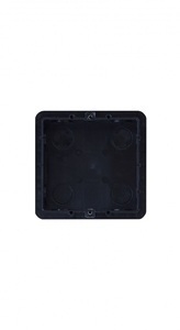 Wall mounting back box for 1 module of Alba series, SC1