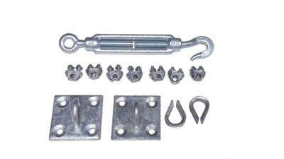 Messenger wire fixing kit