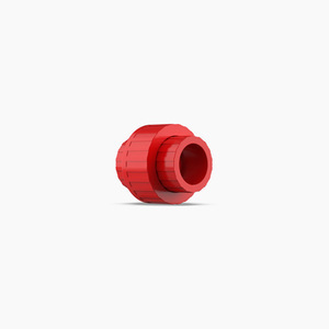 ABS punane plasttoru 25/21mm keermega vahetükk aspiratsioon