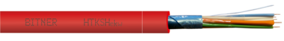 HTKSHekx 2x2x0,8+s special colors, red, 100m coil