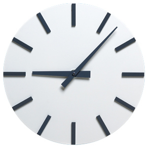 Decorative Clock Type C, Ø300, Grey, Impulse