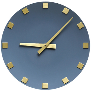 Decorative Clock Type E, Ø300, Grey, Quartz