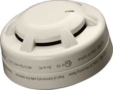 Orbis Intrinsically safe optical smoke detector, needs ORB-MB-50018-APO base