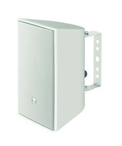 Surface-mounted speaker two-way EN54 30W 100V. Wood in white housing. 60...20000Hz. TOA
