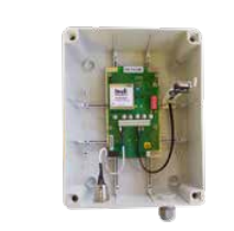 Termination box. Protected against tampering by a mechanical tamper switch.