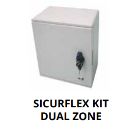 Kontroller 3x releeväljund, IP65 karbis, 12VDC, ühenduskarp + lõpuühendus,  220V power-supply