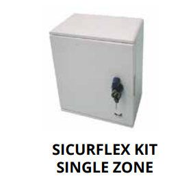 Kontroller 3x releeväljund, IP65 karbis, 12VDC, ühenduskarp + lõpuühendus,  220V power-supply