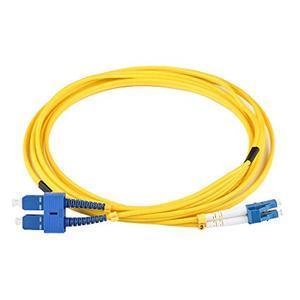 LinkSide patch cable single mode SC UPC - LC UPC duplex 2.0mm*2 PVC 2m