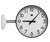 NTP Clock, plastic, PoE, HH:MM, A, Ø230, White, Double sided. Wall- or ceiling mounting to be stated at order