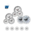 Time Code Clock type C, plastic, HH:MM, Office, Ø230, White, Single sided