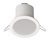 Ceiling speaker, 6 watts, RAL 9016, metal, with thermal fuse, certified EN 54-24, IP21C, 1438-CPR-0434, DL 06-77/T-EN54