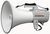 30W SHOULDER MEGAPHONE,WH Megaphones