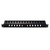 19" horis. metallist kaablisuunaja, 1U, 483x42x70mm, LinkSide