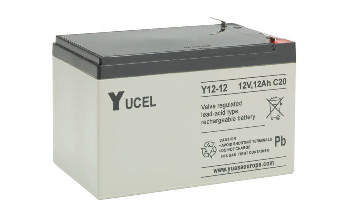 Yucel 12Ah, 12V battery