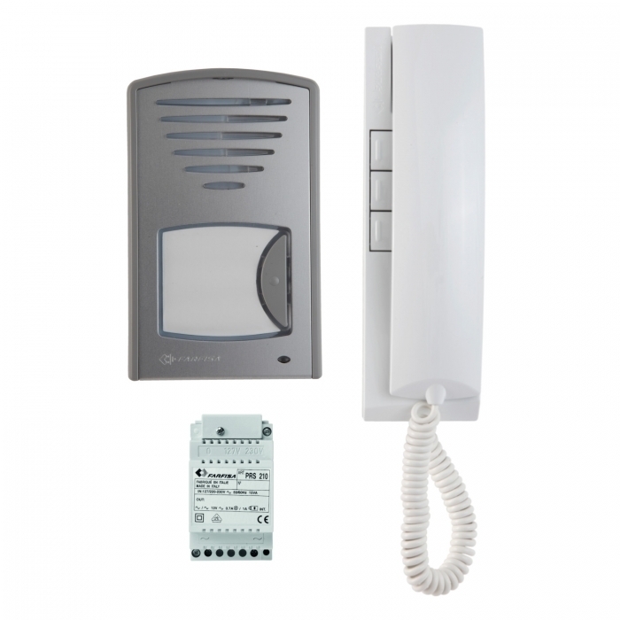 Kit with n. 1 EX311, PRS210, Click series flush mount door station, 1CKD