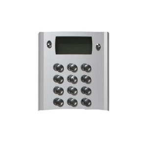 Digital door station of PROFILO series with front plate and 14 Key , TD6100PL