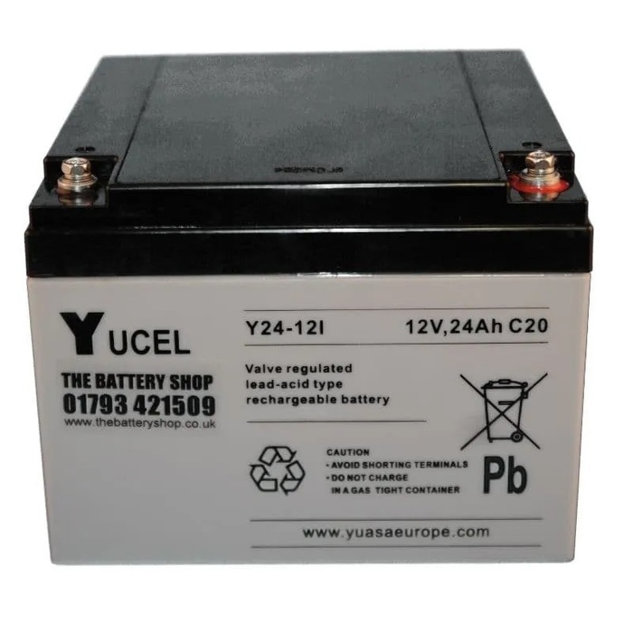 Yucel 24Ah, 12V battery