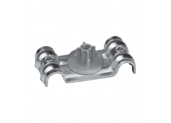96DFT Püstoliklamber kahene 2xD=6mm E90 100tk/pakk, 9pk/kast