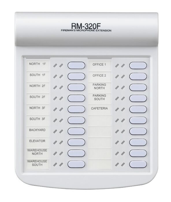 Laiendus RM-300MF ja RM-200SF-le, 20 nuppu. EN54