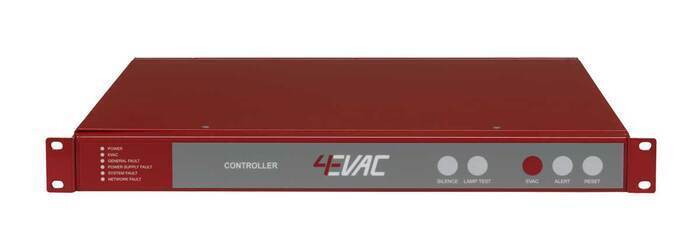 Networked Audio Matrix and Voice Alarm Controller, 3xL-net, 2xG-net,16GPI, 8GPO, 2xAUX, räkitav, EN54