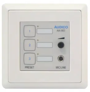 AAE 808 Paging Console 8‐zone