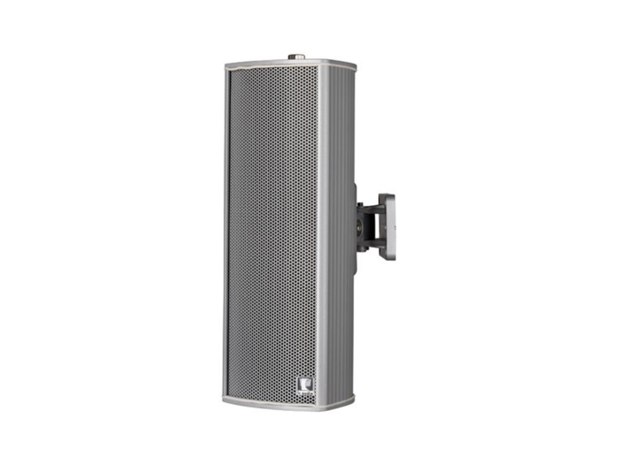 Sound column outdoor, incl. swivel bracket, 10 watts, RAL 9006, aluminium, with thermal fuse and ceramic block, certified EN 54-24, BS 5839 compliant, IP66, 1438/CPD/0315, TS-C 10-300/T-EN54