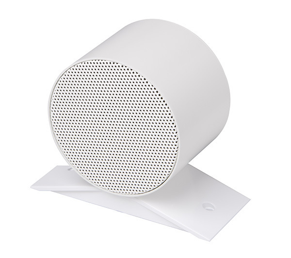 Directional speaker, 10 watts, RAL 9010, aluminium, with thermal fuse and ceramic block, certified EN 54-24, BS 5839 compliant, IP65, 1438-CPR-0234, DA 10-130/T-EN54