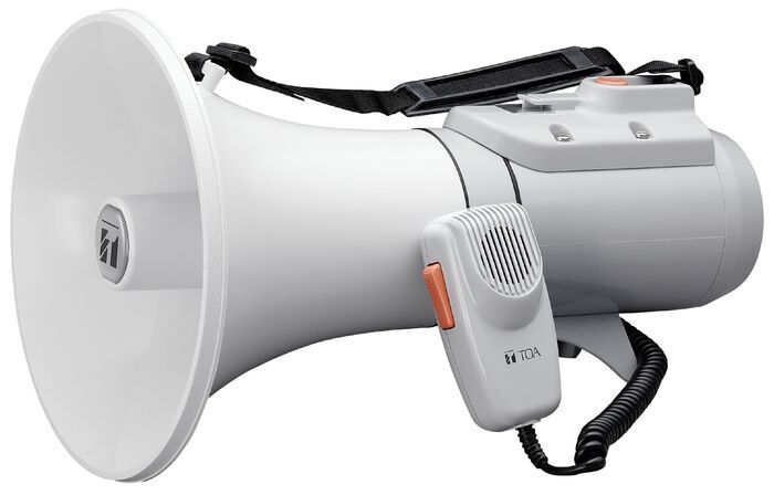 15W SHOULDER MEGAPHONE,WH Megaphones