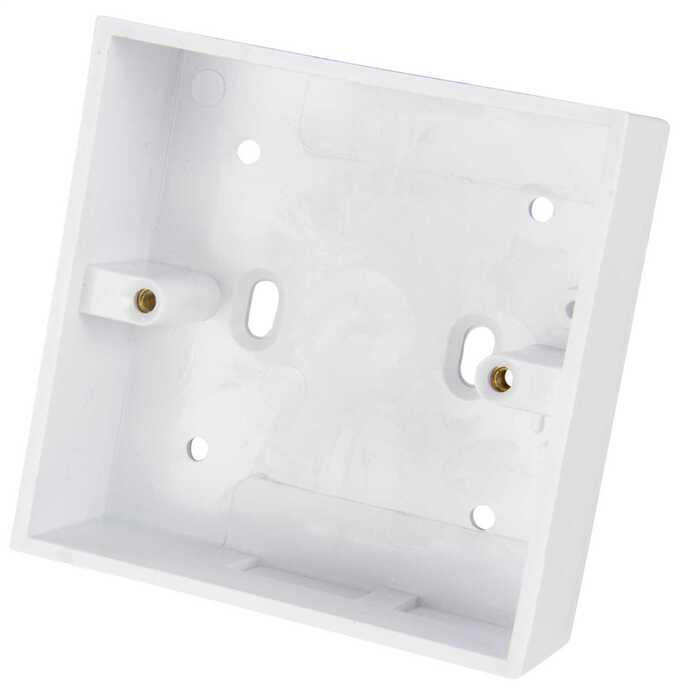 1 gang 32mm single PVC box
