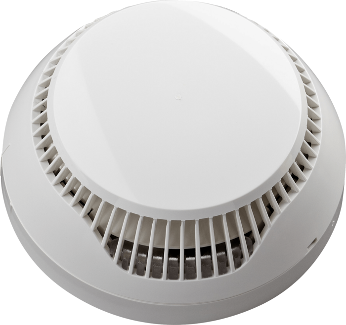 Addressable combined (temperature and optical-smoke) detector M140, built in isolator, white