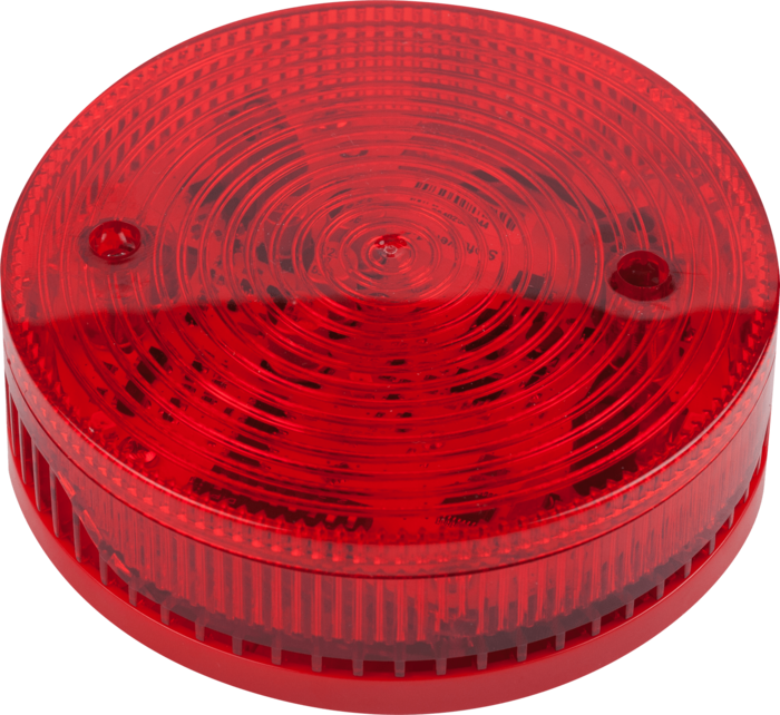Indoor red sounder with strobe SF100 RSST, Certified to EN54-3