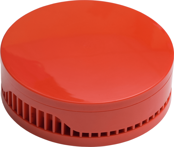 Conventional fire alarm sounder, SF100 RSND, red, certified to EN54-3