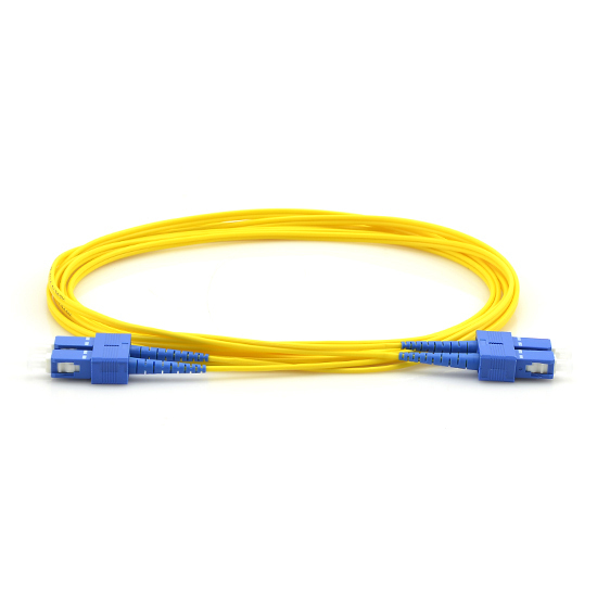 LinkSide patch cable single mode SC UPC - SC UPC duplex 2.0mm*2 PVC 5m