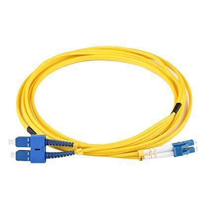 LinkSide patch cable single mode SC UPC - LC UPC duplex 2.0mm*2 PVC 2m