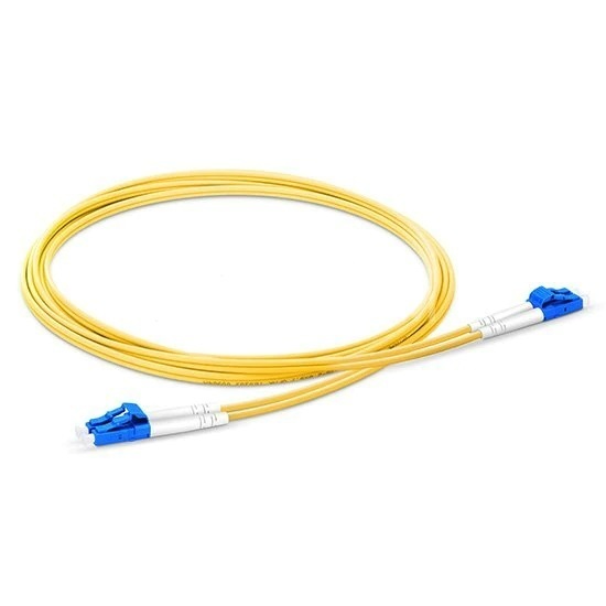 LinkSide patch cable single mode LC UPC - LC UPC duplex 2.0mm*2 PVC 1m