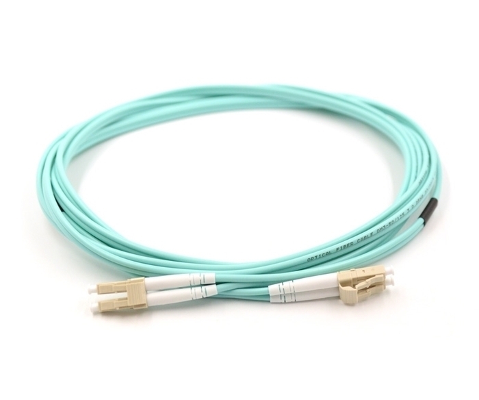 LinkSide patch cable multimode OM3 LC UPC - LC UPC duplex 2.0mm*2 PVC 1m